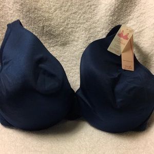 CACIQUE Full Coverage Satin Bra (40C) New w/tags